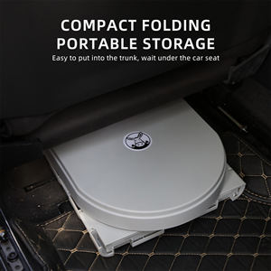 Toilette de voiture pliante portable toilette mobile d'urgence de voyage en plein air pour <span class=keywords><strong>camping</strong></span> randonnée et voyages sur la route - Product Image 4