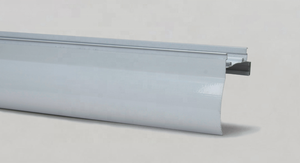 פרופיל אלומיניום מודרני זברה תריסי מסך מובנה מסילות ברזל וילון מובנה לשימוש יומיומי קורניס נמוך - Product Image 5