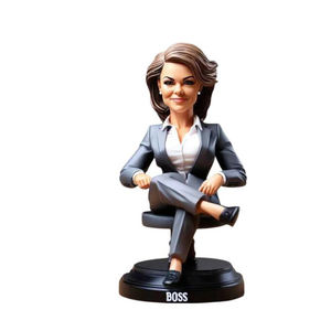 <span class=keywords><strong>Cadeau</strong></span> d'affaires du meilleur patron du monde en résine avec texte gravé - Product Image 4