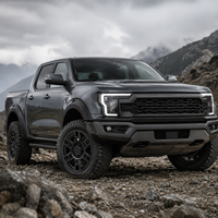 Jantes en alliage d'aluminium AL 17 pouces Flow Form, tout-terrain, 6x139.7, noir mat, pour Bronco Wrangler Raptor Land Cruiser