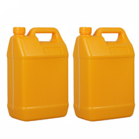HBC-Emballage liquide en plastique en vrac pour boisson chimique colorée, huile capillaire HDPE 5L, tambour de savon liquide laveuse