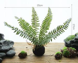 Grande Plante Artificielle Murale Décorative pour Jardinage, DIY, avec Fleurs et Fougères Artificielles pour Gazon Synthétique - Product Image 2