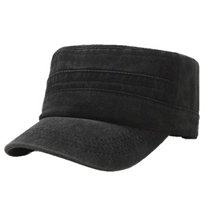 <b>Flat</b> Cap Gray Solid Color Breathable Foldable Unisex Sun <b>Hat</b> For Outdoor Spring Summer - Product Image 4