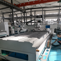 Precio de fábrica 1325 4*8 Router CNC con cambiador automático de herramientas, múltiples husillos, máquina de anidamiento CNC ATC para muebles de gabinete de madera CE