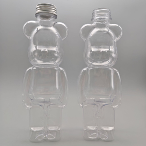 Botella Ovalada <span class=keywords><strong>de</strong></span> PET <span class=keywords><strong>de</strong></span> 700 ml SY Little Bear <span class=keywords><strong>con</strong></span> Pulverizador y Diseño Serigrafiado para Champú y Loción - Product Image 4