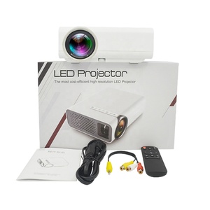 YG520 proyector LED con altavoz 1000 lúmenes Android 1080P HD VGA Video Audio los medios de la película a casa teatro de cine - Product Image 2