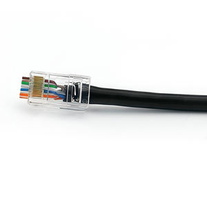 <span class=keywords><strong>Prix</strong></span> usine non blindé <span class=keywords><strong>RJ45</strong></span> prise CAT6A connecteur Ethernet 8Pin <span class=keywords><strong>CAT</strong></span> <span class=keywords><strong>6</strong></span> Passthrough <span class=keywords><strong>RJ45</strong></span> connecteur - Product Image 4