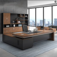 Bureau de direction au design moderne de luxe Bureau de direction en forme de L