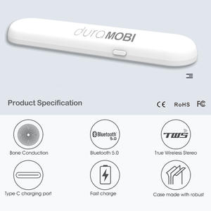 <span class=keywords><strong>Dura</strong></span> MOBI Mini TWS Altavoces inalámbricos Sleep Bone Conduction Pillow Altavoz para teléfono Conveniente debajo de la almohada Uso - Product Image 2