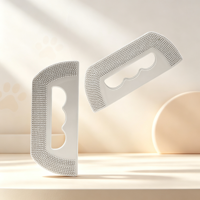 Brosse multifonctionnelle en TPR pour enlever les poils d'animaux, nettoyeur en caoutchouc souple réutilisable double face pour poils et peluches de chats et chiens