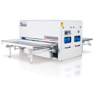 Machine automatique de laminage <span class=keywords><strong>à</strong></span> chaud sous vide pour portes en bois <span class=keywords><strong>avec</strong></span> film PVC et une palette - Product Image 1
