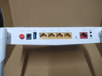 Router Inalámbrico JINGLAI E8820S Usado con Firmware Openwrt, Doble Banda 2.4G y 5G, AC1200 WiFi-5, Conector SC, FTTH, 4 Puertos LAN + 1 Puerto USB