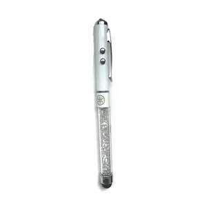 Yeni ürün 3 1 çok fonksiyonlu evrensel Stylus kalem lazer Pointer tükenmez kalem Stylus tükenmez kalem Iphone Ipad için