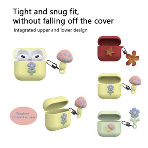 PAISEN personnalisé drôle 3D boules dessin animé personnage étui pour <span class=keywords><strong>Airpods</strong></span> Pro Cool Silicone couverture avec paniers en métal - Product Image 5