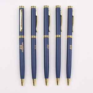 Promotion Popular Souvenir Top Quality Logo Printed Hotel Metal Ball <b>Pen</b> With Logo - Product Image 1