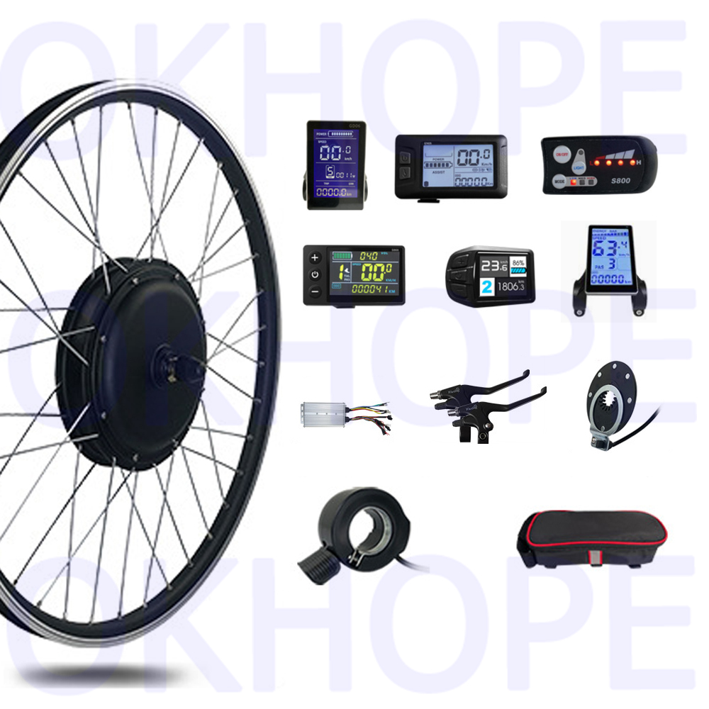 Набор для преобразования педали переднего колеса Ebike 36 48 В M5 S866 UKC1, 1000 Вт