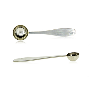 Venta caliente logotipo personalizado 1 gramos de acero inoxidable cuchara medidora Matcha cuchara para polvo - Product Image 1