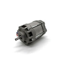 Motor DC Brushless Kecil HY 12V 24V 48RPM untuk Kipas Mesin Pemotong Rumput dan Sepeda Motor dengan Diameter 60mm dan 13000RPM