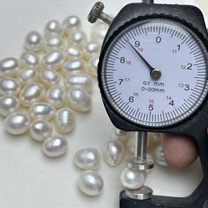 Perlas de Agua Dulce Naturales de 8-9 mm para Xiaomi, Cuentas de Zhuji con Fuerte Brillo, Sueltas y con Ligeras Imperfecciones - Product Image 3