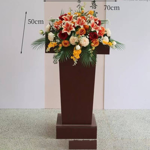 ช่อดอกไฮเดรนเยียเทียมสีฟ้าก้านยาวพลาสติกเหมือนจริงน้ำหนักเบากันน้ำสีชมพูสำหรับสวนในงานแต่งงาน - Product Image 5