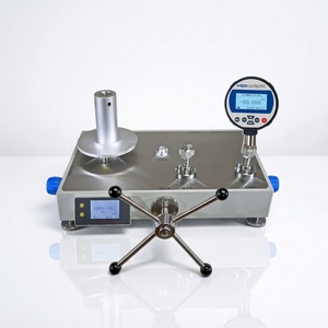 Factory HSIN60Q Pneumatic Dead <b>Weight</b> Tester LCD Touch Screen Deadweight Calibrator Calibration Comparator 60bar OEM HSIN-60Q - Product Image 1