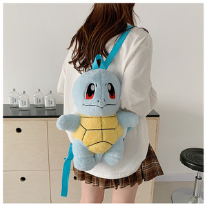 <span class=keywords><strong>Sac</strong></span> <span class=keywords><strong>à</strong></span> <span class=keywords><strong>dos</strong></span> en peluche Pikachu, petit dragon de feu, dinosaure, <span class=keywords><strong>sac</strong></span> bandoulière, sacs en peluche de dessin animé, cadeau parent-enfant - Product Image 4