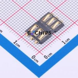 C7026-21 SIM Card Connector SMD Connector ( Connector Type: Card Core ) - Product Image 1