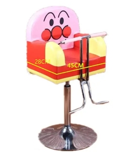 Vente en gros de chaises de barbier <span class=keywords><strong>vintage</strong></span> pour enfants en cuir et PU avec pièces en plastique pour les salons de coiffure - Product Image 6