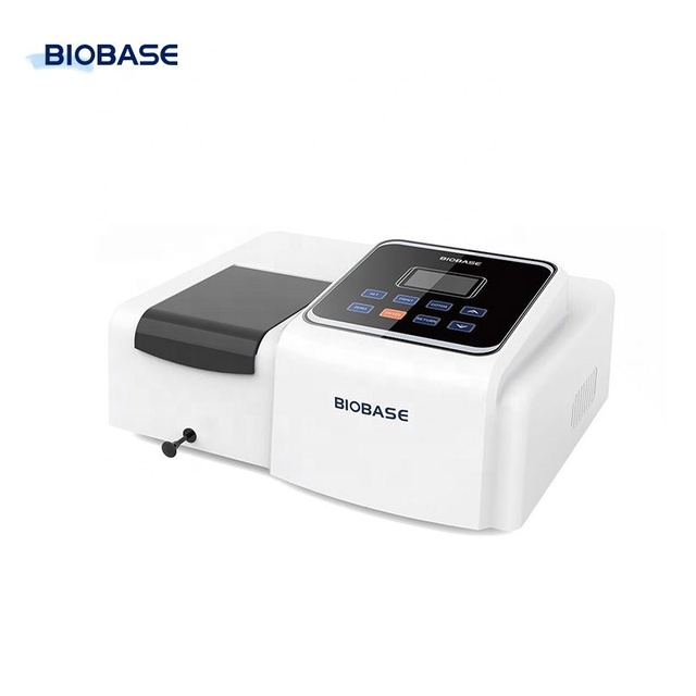 Biobase Lab UV-VIS Spectrophotometer Single Beam Scanning UV-Visible Spectrophotometer BK-UV1000G for Hospital