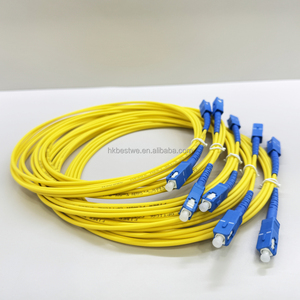 สายไฟเบอร์ออปติก SC/APC ความแม่นยำสูง พร้อมสายเคเบิล G657A1 ที่ทนทานต่อการโค้งงอ - Product Image 4