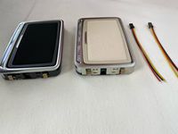 Miroir de maquillage LED portable pour voiture, accessoires intérieurs de voiture