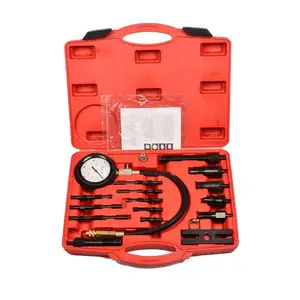 Kit d'outils de Test de pression d'huile, testeur professionnel de Compression de cylindre de moteur Diesel TU-15B