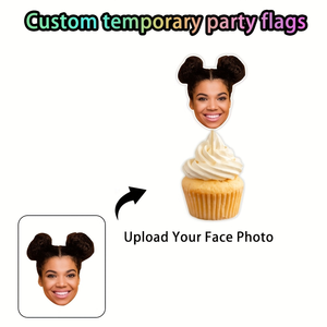 Adornos Divertidos Personalizados para Pastel con <span class=keywords><strong>Avatar</strong></span>, Decoraciones para Postres de Fiesta, Cumpleaños, Despedidas de Soltero, Bodas y Centenarios de Bebés - Product Image 4