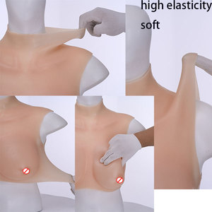 Prothèses mammaires en silicone pour femme, grandes poitrines, pour fête d'Halloween, transformation homme-femme - Product Image 3
