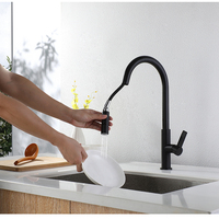 Robinet mitigeur eau chaude et froide pour cuisine et salle de bain, finition chromée, haute pression, montage sur plan, poignée unique, cartouche céramique, pour hôtel