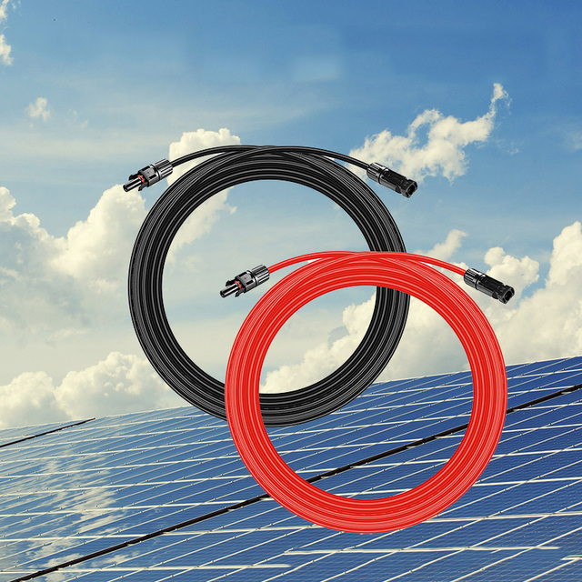 Solar Extension Cord Pv DC Cable Verlengkabel 2 Meter 6mm² Solar Panel Connector Cable Philippines Supplier