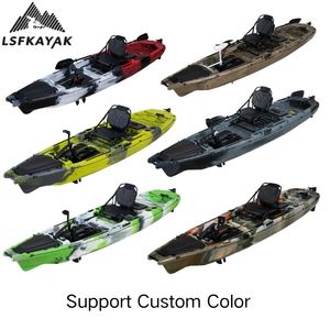 Kayak LSF Multifuncional de 3.7m para una Persona, Bote de Pesca con Pedal de Aleta o <span class=keywords><strong>Motor</strong></span> - Product Image 3