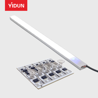 Module de Commutation Tactile Mini 10mm DC12V-24V 5A, Variateur LED, Petit Contrôleur Manuel, Variateurs d'Éclairage pour Armoire PCB 60W