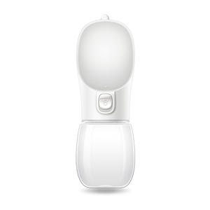 ขวดน้ำสุนัขแบบพกพา 4-in-1 ลายเรียบง่าย เป็นมิตรกับสิ่งแวดล้อม พร้อมภาชนะใส่อาหาร - Product Image 2