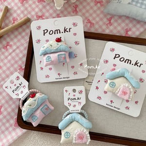 Großhandel koreanische Version niedlichen kleinen Haus Kinder Stoff Haars pange Cartoon handgemachte hohe Elastizität Gummiband für Mädchen - Product Image 4