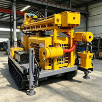 Machines de forage de puits d'eau avec tête rotative haute vitesse et pompe à boue pour systèmes d'irrigation agricole