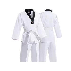 Uniforme de Taekwondo Poomsae Chenqi OEM de haute qualité pour adultes, léger, en polyester, style arts martiaux, modèle T-3, taille moyenne - Product Image 1