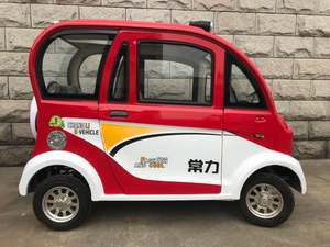 Mini fourgon électrique 4 roues neuf de haute qualité à bas prix avec transmission automatique, intérieur foncé, conduite à gauche pour adultes - Product Image 2