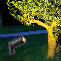 S1602 Projecteur LED de jardin extérieur étanche IP44 en plastique PC de style européen 7W 220-240V avec garantie de 3 ans