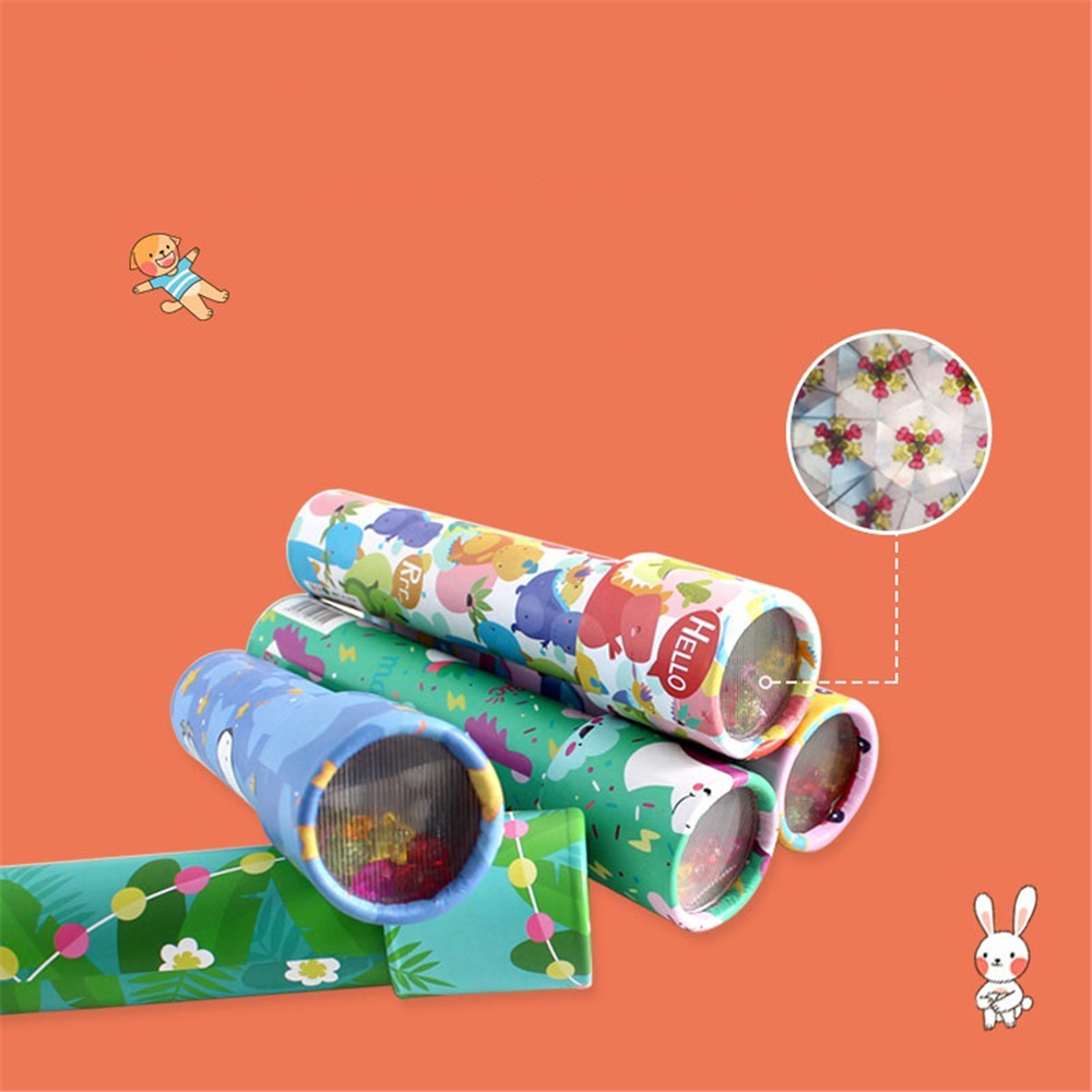 Забавные детские развивающие игрушки, волшебный классический ручной мягкий калейдоскоп «сделай сам»