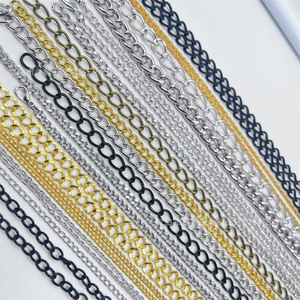 Jewelry Chain <b>Metal</b> Electroplated Baking <b>Paint</b> Nonstandard Yiwu Origin Winter 2023 For Clothing Accessories Necklaces Bracelets - Product Image 1