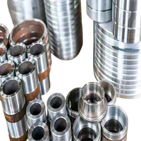 Adaptateurs et coupleurs en acier inoxydable usinés CNC, système hydraulique, pièces de précision personnalisées usinées par électroérosion à fil 5 axes, SS304 SS316