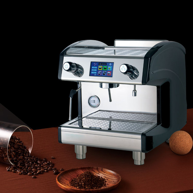 Astar Espresso Cappuccino Latte Coffee Machines Espresso Machine 1 Group with Milk tank