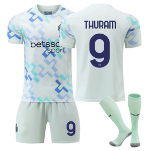 2526 pour la maison 10 Lautaro Jersey 9 <span class=keywords><strong>Thuram</strong></span> 23 Barrera Ensembles de tenues de football pour adultes Été - Product Image 6