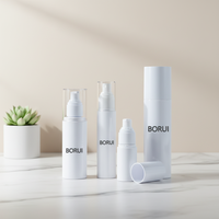Bouteille à pompe pour lotion en PET réutilisable et écologique Borui, 30 ml-250 ml, pour crème cosmétique, soin de la peau, sérum, masque facial, emballage personnalisé